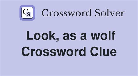 timber wolf crossword 4 letters|TIMBER WOLF Crossword Clue .